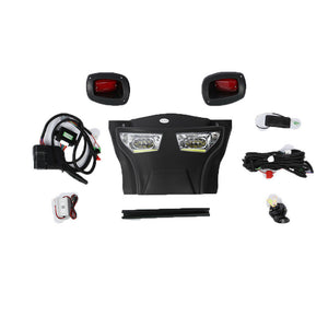 ULTIMATE Street Package - LED Adjustable Light Kit with Daytime Running Lights, E-Z-GO RXV 08-15