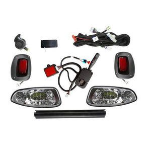 Deluxe Street Package - LED Adjustable Light Kit, E-Z-GO RXV 08-15