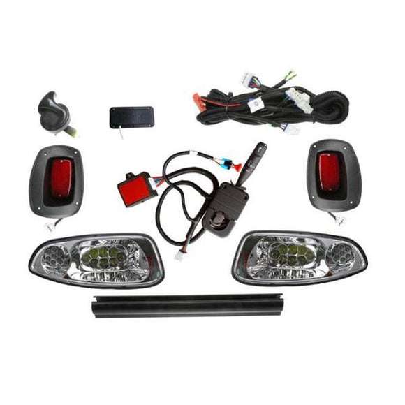Deluxe Street Package - LED Adjustable Light Kit, E-Z-GO RXV 2008-2015