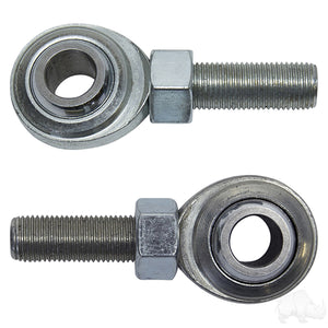 Rod End (Heim Joint) SET OF 2, 1/2" Threaded with 1/2" ball hole