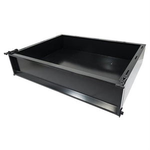 Black Steel Utility Cargo Box w/ Mounting Kit