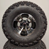 10in. Off Road 22 X 11-10 on Excalibur Series 79 Black/Machined Face - Set of 4