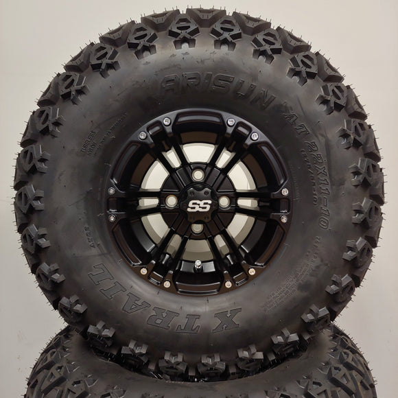 10in. Off Road 22 X 11-10 on Excalibur Series 66 Matte Black Wheel - Set of 4