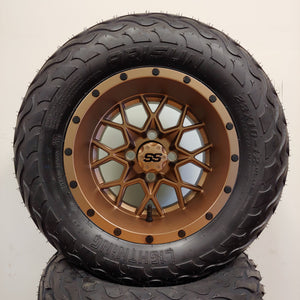 12in. LIGHTNING Off Road 23x10-12 on Excalibur Series 80 Matte Bronze Wheel - Set of 4