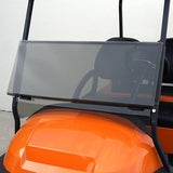 Golf Cart Folding Windshield - TINTED - Includes Mounting Kit - Club Car Tempo, Onward, Precedent (2004+) - CLEARANCE ITEM