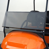 Golf Cart Windshield - TINTED - Premium Factory Style Folding (Includes Mounting Kit)