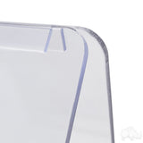 Golf Cart Windshield - CLEAR - Premium Factory Style Folding (Includes Mounting Kit)