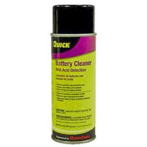 QuickCable Battery Cleaner Spray w/ Acid Detection