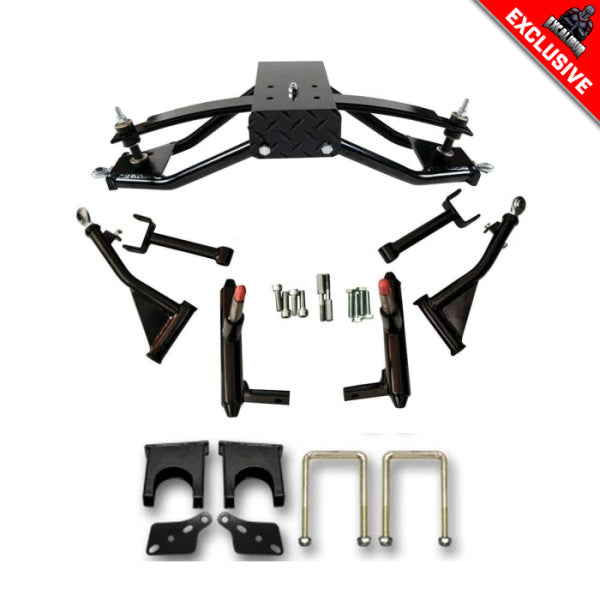 EXCALIBUR 6 Inch A-Arm Golf Cart Lift Kit - Club Car, Yamaha